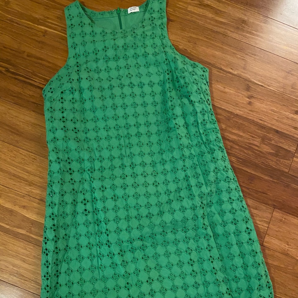 Crown and Ivy Green Summer Dress